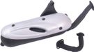 SITO PLUS Leovince Sitoplus Piaggio Liberty 50 95/sfera 50 2nd Edition 95 Ref:0233 Steel Gehomologeerd Compleet Uitlaatsysteem Zilver Homologated
