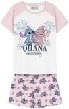 Cerda Stitch Pyjama Roze 10 Jaar Meisje