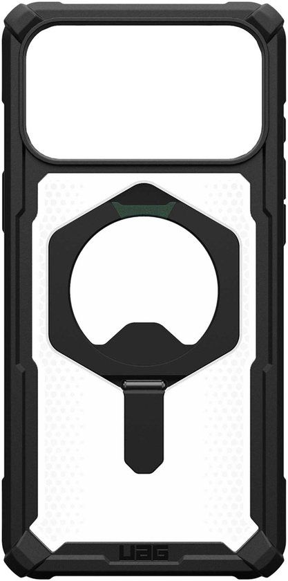 Urban Armor Gear Plasma XTE MagSafe Case voor iPhone 17 Pro Max - Zwart/Transparant