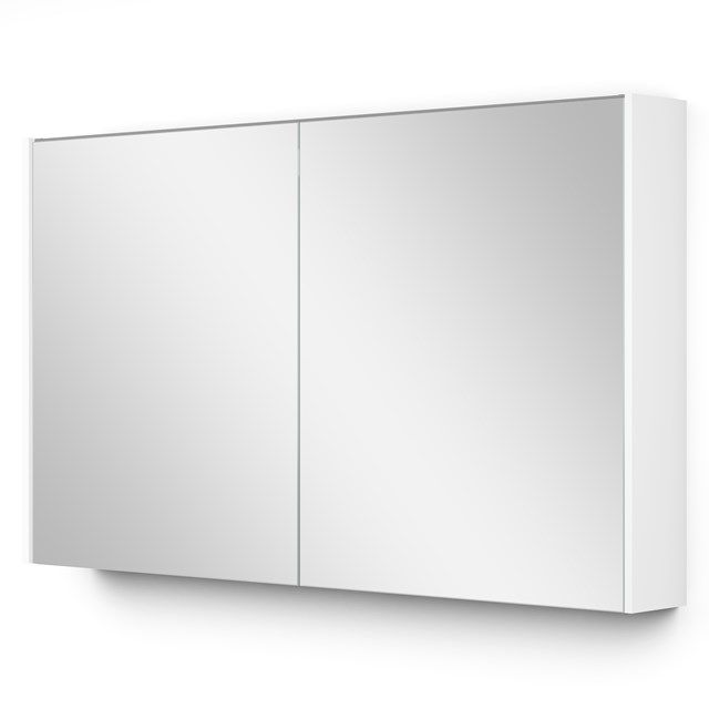 Maxaro Modulo Spiegelkast Met Verlichting 120x70cm Mat Wit