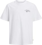 JACK&JONES Jongens T-shirt JORPARADISE ISLAND TEE SS CN TG JNR - Maat 152 - Wit