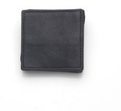 Josephine Osthoff portemonnee pour femmes, petite portemonnee pour petite monnaie, porte-monnaie slim, portemonnee avec compartiment à monnaie, cuir véritable (906), noir