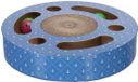 Krabpaal Trixie Krabtrommel met ballen karton met catnip blauw 33x33x5,5 cm