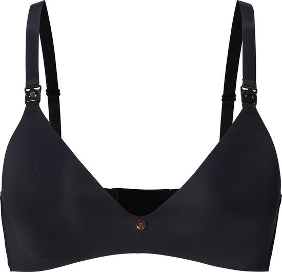 Noppies Wireless Micro Nursing Bra - Black - 90F