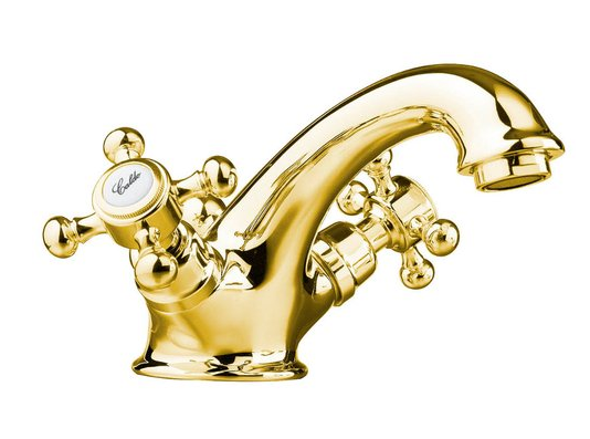 Reitano Rubinetteria Antea Wastafelmengkraan Goud | Inclusief Pop-up Waste