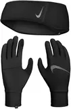 Nike Senior Headband and Gloves - Black