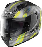 Nolan N60-6 Wheelspin 059 Mat Grijs Fluo Geel Helm