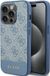 Guess 4G Stripe Back Case - Apple iPhone 15 Pro - Blauw