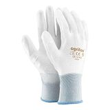 Ogrifox OX-Poliur_Ww8 Beschermende Handschoenen, Werkhandschoenen, Wit, Maat 8, 240 Paar