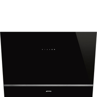 Smeg KV28N Afzuigkap - Zwart - 666 m³/uur - A