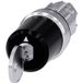 Siemens 3SU10505LM010AA0 3SU1050-5LM01-0AA0 Sleutelschakelaar 2 x 45 ° IP66, IP67, IP69/IP69K 1 stuk(s)