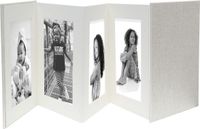 Deknudt Frames A66DC7 8PH - Leporello Album - Grijs - 8x Foto 13x18 cm