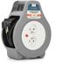 Montis rallonge domestique enroulable 10m MT189, Gris