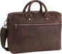 Leonhard Heyden Salisbury Laptoptas - 15 inch - Leer - Bruin