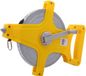 Topgear Landmeter - Meetlint 50m - Glasfiber - Geel - Omklapbare Handle