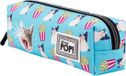 Karactermania Oh My Pop! Angry Cat-Square HS Roletui Potloden etui Pennenetui turkoois