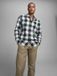 JACK&JONES JJEGINGHAM TWILL SHIRT L/S NOOS Heren - Maat M