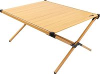 Aktive Glamping Opklapbare Tafel Goud 89 x 71 x 43 cm