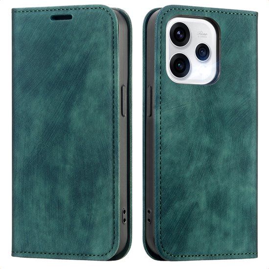 imoshion Slim Bookcase - Geschikt voor Oppo Reno15 (5G) - Groen