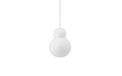 Normann Copenhagen Puff Lamp Bubble Lamp Shade - Blanc - 50cm Hauteur, 30cm Diamètre - Papier de riz