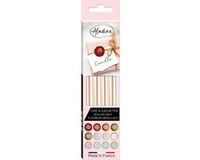 Aladine Zegelwas Sticks Set Wit - Creatieve Knutselset 4 Stuks