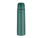 THERMOcafé by THERMOS TC BEVERAGE BOTTLE Moss Green mat, 0,70 l, thermosfles met roestvrijstalen beker, 12 uur warm en 24 uur koud, lekvrij, voor school, onderweg en kantoor