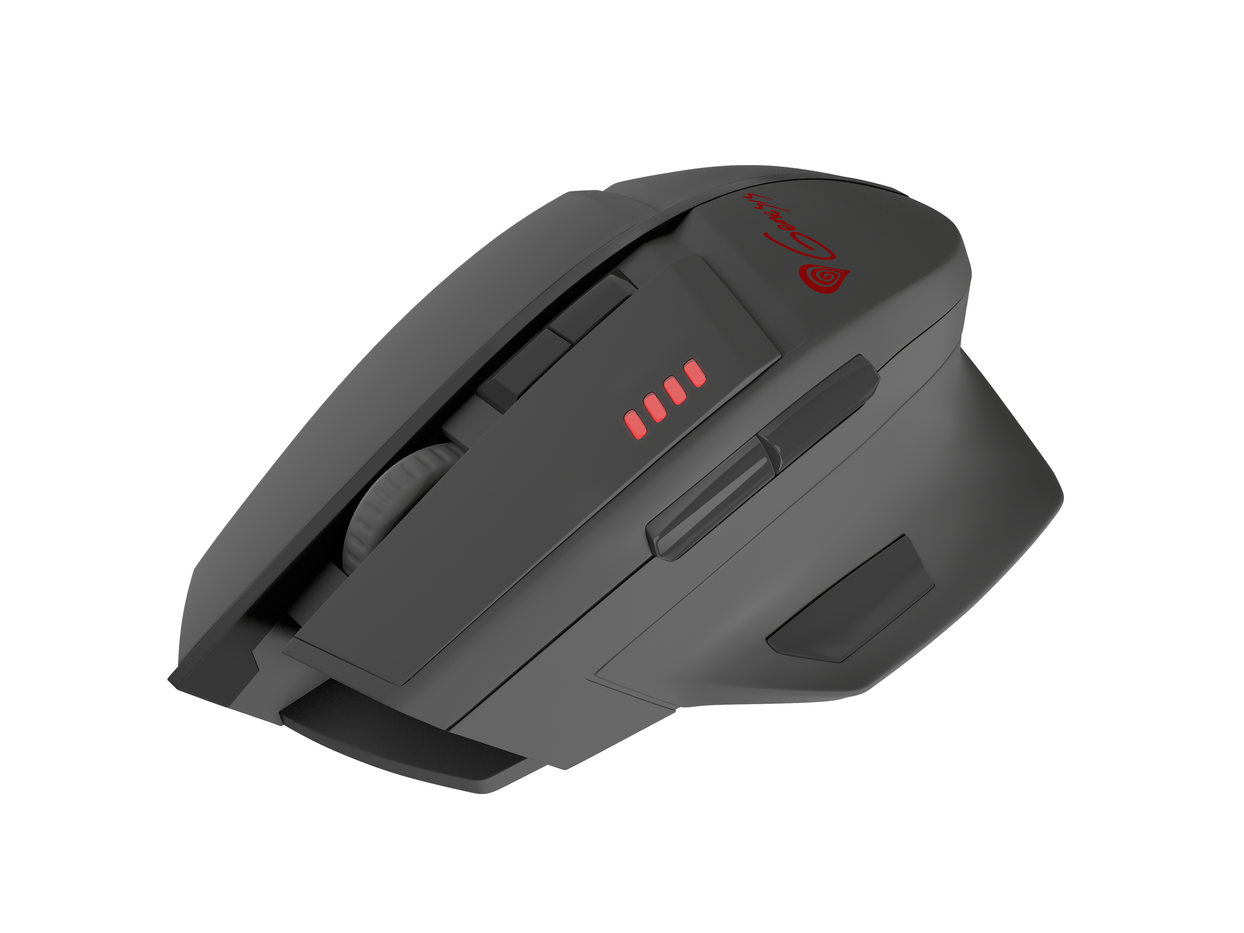 Natec Genesis GX58 Gaming Mouse - Black/Red - 4000 DPI