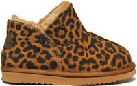 Warmbat Willow Print Panther Dames Sloffen - Chestnut