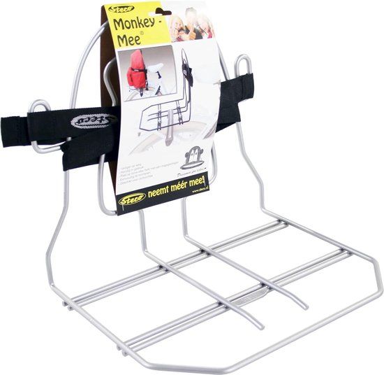 Steco Monkey-mee Bagagedragerverbreder - Zilver - 28 inch - 25 cm breed