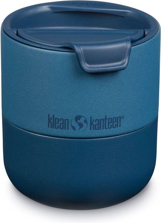 Klean Kanteen Rise Lowball 237 ml - Blauw - Met Klapdeksel