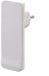 Bachmann CEE 7/7 geaarde stroomstekker | haaks (plat) zonder hendel | wit