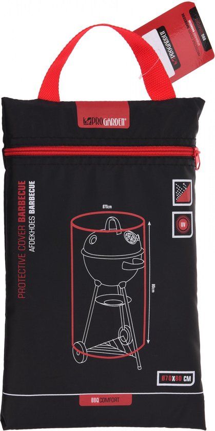 ProGarden Barbecuehoes rond - 70x80 cm - Groen