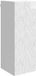 vidaXL Wandkast 33 x 34,5 x 90 cm Bewerkt hout Hoogglans Wit