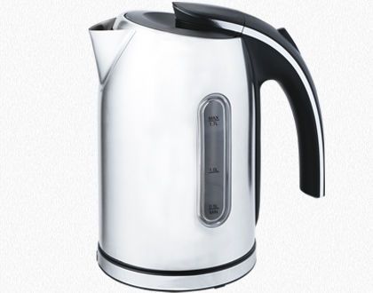 H.KOENIG BO17 Waterkoker Zwart, Roestvrijstaal 1.7L 2200W