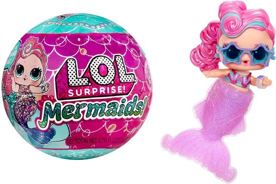 L.O.L. Surprise! Mermaids Minipoppen - Verrassingsitem - Vanaf 4 Jaar