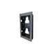 COMELIT UT9162 Cadre de montage Ultra encastré 2 modules aluminium