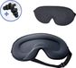 Hilvard - Slaapmasker - Oogmasker - Inclusief Slaap oordopjes - 100% Verduisterend - Verstelbaar - Ergonomisch - Zwart