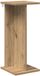 vidaXL Plantenstandaard Artisanaal Eiken 25 x 25,5 x 60,5 cm