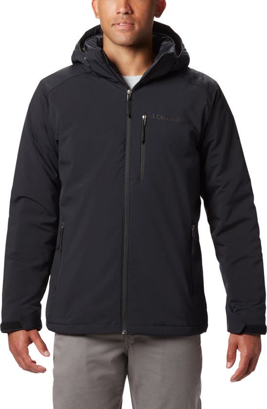 Columbia Gate Racer Heren Softshell Outdoorjas - Black - L