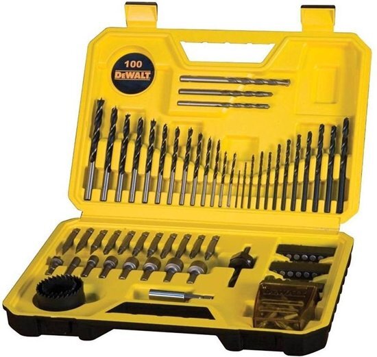 DeWalt DT71563 100-delige accessoire set in koffer