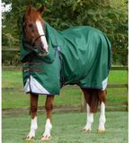 Premier Equine Outdoor paardendeken met halsbedekking Akoni Stratus 0g Groen Maat 155