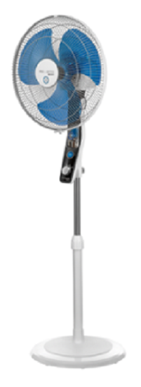 Rowenta VU4210F0 Ultimate Protect - Vloerventilator - Wit/Blauw