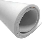 RS PRO Rubberen mat EPDM, wit, 2m x 6mm x 1m