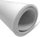 RS PRO Rubberen mat EPDM, wit, 2m x 6mm x 1m