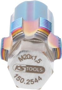 KS Tools Draadsnijder met geleidepen voor NOX-sensoren M20 x 1,5 - 150.2544