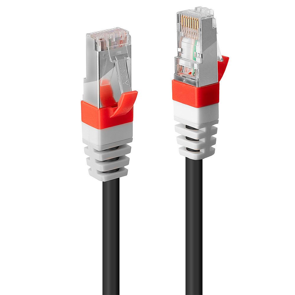 Lindy 45361 Netwerkkabel Zwart 0,3 m Cat6a S/FTP