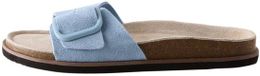 Next - Dames - Sandalen met enkele bandjes en voetbed - Blauw