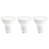 Kobi LED Spot GU10 7W - 600lm - 6000K - 230V - 3 stuks
