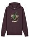 Watapparel Sweatshirt 'T-Rex Fahrrad' roestbruin