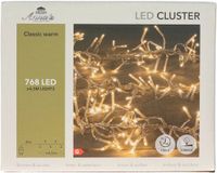 Anna's Collection Clusterverlichting - 768 led lampjes - klassiek warm wit - 450 cm